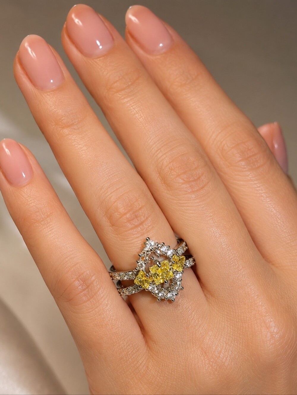 Bomb Party “Crossover Queen” Ring  NWT Size 7